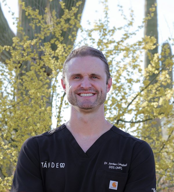 Dr. Jordan Campbell, oral and maxillofacial surgeon